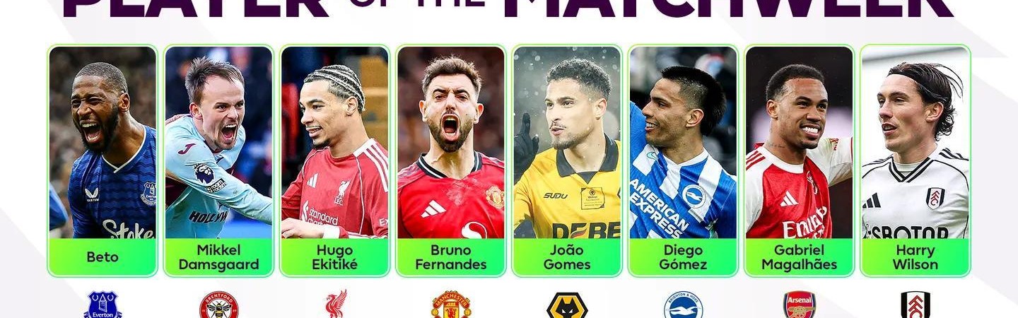 华体会体育-英超第28轮最佳球员候选：埃基蒂克、B费、加布里埃尔在列